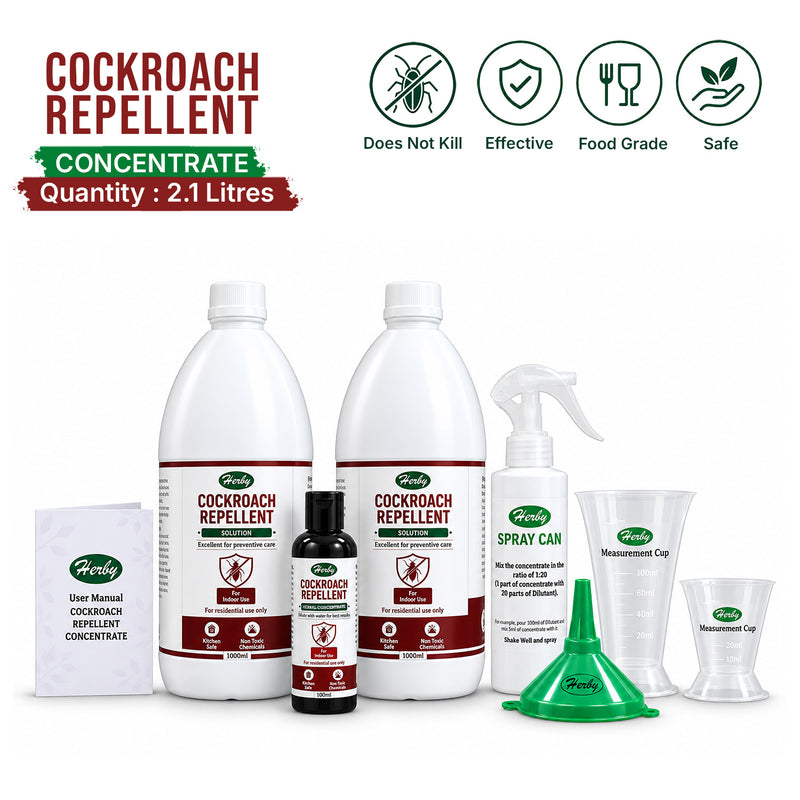 Herby Food Grade Cockroach Repellent Kit