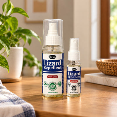 Herby 100% Natural Lizard Repellent | Non-Toxic & Stain-Free Wall Spray