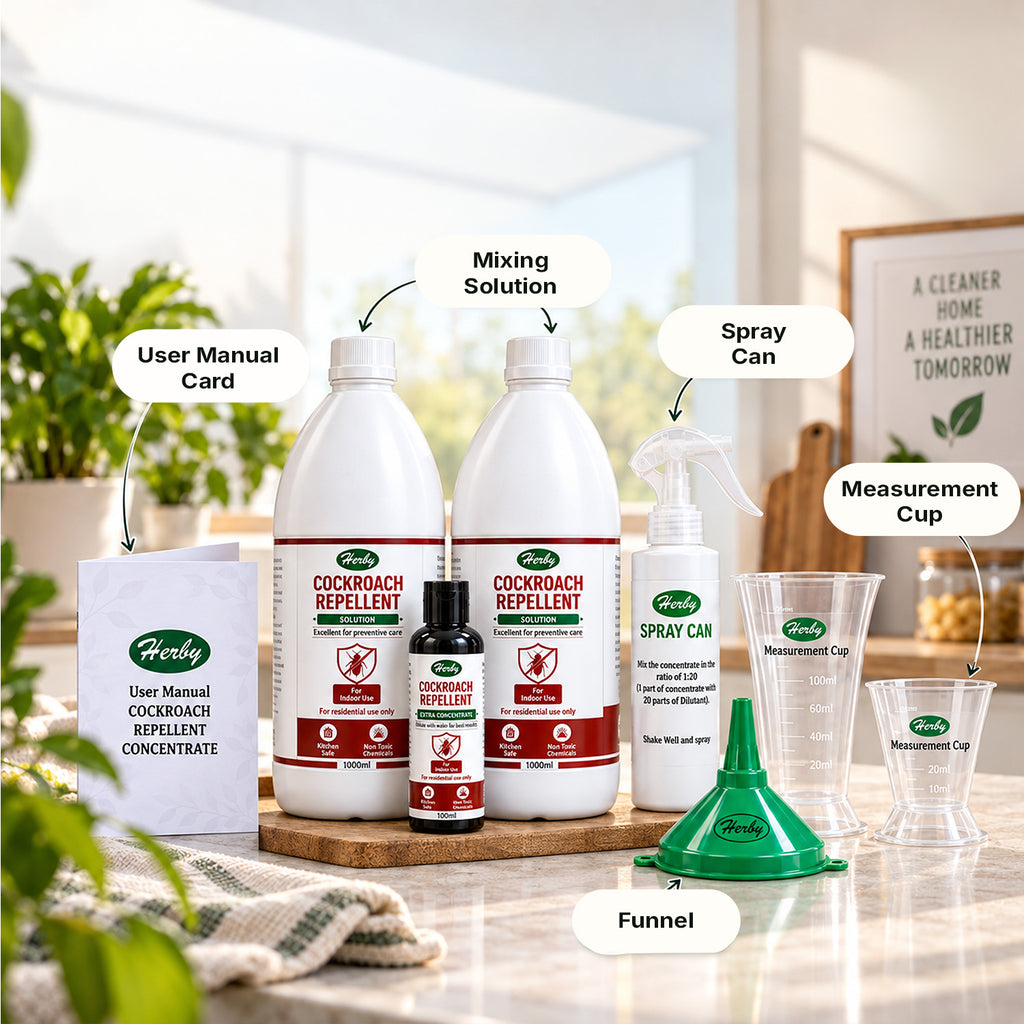 Herby Food Grade Cockroach Repellent Kit