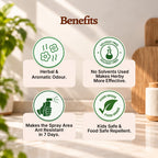Herby 100% Natural Ant & Bed Bug Repellent | Food-Grade & Chemical-Free