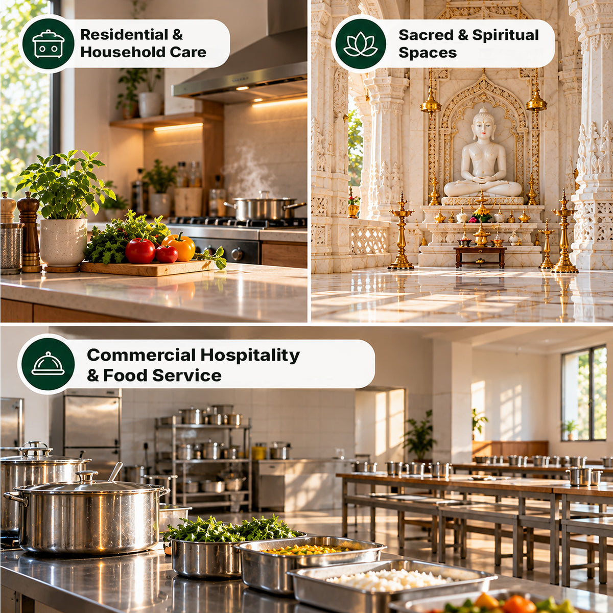 Herby cockroach repellent for kitchens and residential spaces