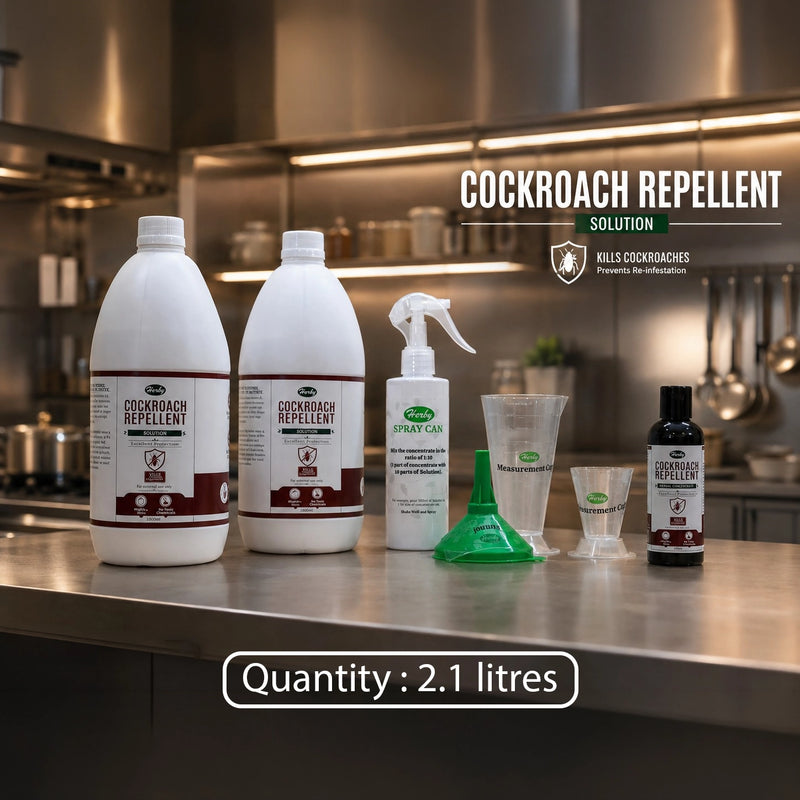 Herby Cockroach Repellent Concentrate Kit