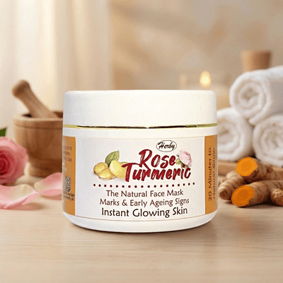 Rose Turmeric Face Pack