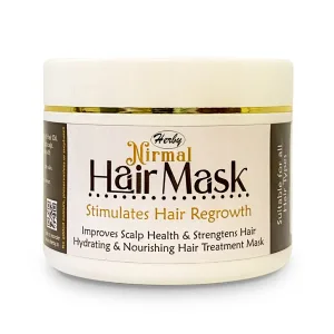Herby Nirmal Hair Mask - For HairFall, Anti-Dandruff & Hair Greying - 100g